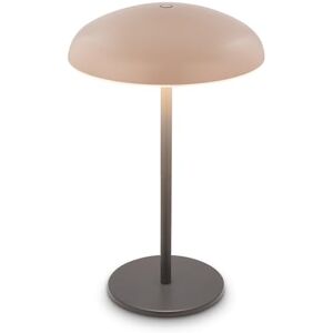 Briloner Lampe de table sans fil LED IP44 avec bord lumineux, variateur tactile, batterie interchangeable, lampe de chevet sans fil, lampe de salon à poser, 19,5x30,5 cm, beige, anthracite - Publicité Briloner Lampe de table sans fil LED IP44 avec bord lumineux, variateur tactile, batterie interchangeable, lampe de chevet sans fil, lampe de salon à poser, 19,5x30,5 cm, beige, anthracite - Publicité