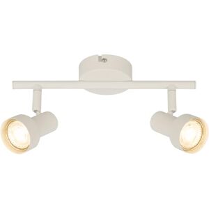 Briloner Plafonnier orientable, douille GU10, max. 9 W, spot de plafond, luminaire plafonnier, lustre salon, lumière plafond, lustre chambre, salle à manger, 47,5 cm, blanc antique - Publicité Briloner Plafonnier orientable, douille GU10, max. 9 W, spot de plafond, luminaire plafonnier, lustre salon, lumière plafond, lustre chambre, salle à manger, 47,5 cm, blanc antique - Publicité