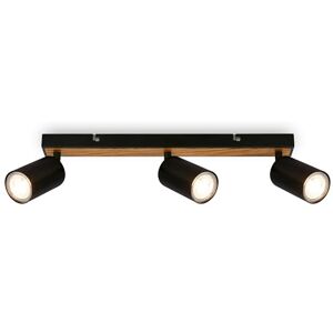 Briloner TIB Projecteur de Plafond Moderne - Réglable Noir LED - Publicité Briloner TIB Projecteur de Plafond Moderne - Réglable Noir LED - Publicité