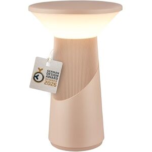 Briloner Pilia lampe de table sans fil, variateur tactile progressif, ip44, câble usb-c, lampe de chevet sans fil, salon à poser, German Design Award 2026, 15 x 24 cm, beige - Publicité Briloner Pilia lampe de table sans fil, variateur tactile progressif, ip44, câble usb-c, lampe de chevet sans fil, salon à poser, German Design Award 2026, 15 x 24 cm, beige - Publicité