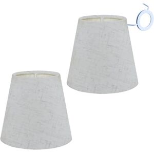 Sinta 5.5"(14cm) Abat-Jour en Tissu Abat-Jour de Remplacement moderne E14/E27 Abat-Jour Petite Lampe Suspendue pour Bougie Lustre en Cristal Bougie Applique Murale Lampe de Table,(2 Pack) Lin - Publicité Sinta 5.5"(14cm) Abat-Jour en Tissu Abat-Jour de Remplacement moderne E14/E27 Abat-Jour Petite Lampe Suspendue pour Bougie Lustre en Cristal Bougie Applique Murale Lampe de Table,(2 Pack) Lin - Publicité