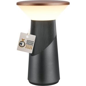 Briloner Pilia lampe de table sans fil, variateur tactile progressif, ip44, usb-c, lampe de chevet sans fil, salon à poser, German Design Award 2026, 15x24 cm, anthracite bronze métallique - Publicité Briloner Pilia lampe de table sans fil, variateur tactile progressif, ip44, usb-c, lampe de chevet sans fil, salon à poser, German Design Award 2026, 15x24 cm, anthracite bronze métallique - Publicité
