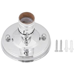 Zerodis Support De Base De Plafonnier Vintage Industriel Pour Lampe Murale Fixture Chandelier Plafonnier Douille D'Ampoule Pendante Douille De Lampe À Vis Pour La Maison Et La Cuisine(Argent) - Publicité Zerodis Support De Base De Plafonnier Vintage Industriel Pour Lampe Murale Fixture Chandelier Plafonnier Douille D'Ampoule Pendante Douille De Lampe À Vis Pour La Maison Et La Cuisine(Argent) - Publicité