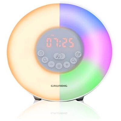 Lumière de Réveil Grundig avec Haut-parleur Bluetooth et Radio - Lumière de Réveil - Publicité Lumière de Réveil Grundig avec Haut-parleur Bluetooth et Radio - Lumière de Réveil - Publicité