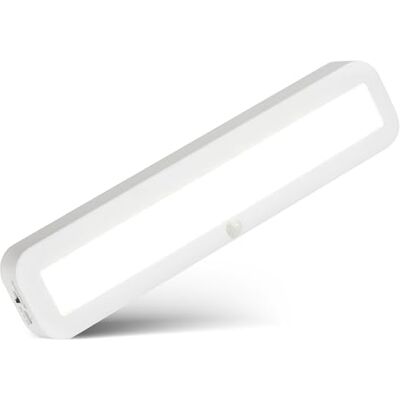 Briloner Rechargeable lumiere cuisine sous meuble avec détecteur de mouvement, lumière blanc neutre et montage adhésif, reglette led cuisine sous meuble, 30,5 x 6,5 x 2 cm, blanc - Publicité Briloner Rechargeable lumiere cuisine sous meuble avec détecteur de mouvement, lumière blanc neutre et montage adhésif, reglette led cuisine sous meuble, 30,5 x 6,5 x 2 cm, blanc - Publicité