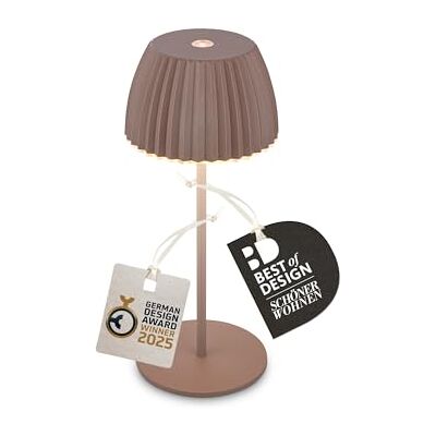 B.K.LICHT Champ Mini lampe de table sans fil - LED, IP44 - Publicité B.K.LICHT Champ Mini lampe de table sans fil - LED, IP44 - Publicité
