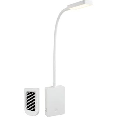 Briloner Sticklights Lampe murale sans électricité ni perçage avec batterie, tactile, à intensité variable, lumière blanche chaude, sans fil, 6 x 3 x 50 cm, blanc - Publicité Briloner Sticklights Lampe murale sans électricité ni perçage avec batterie, tactile, à intensité variable, lumière blanche chaude, sans fil, 6 x 3 x 50 cm, blanc - Publicité