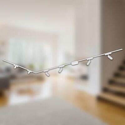 Briloner Luxtrail - Système d'éclairage à rail LED - Blanc - Publicité Briloner Luxtrail - Système d'éclairage à rail LED - Blanc - Publicité