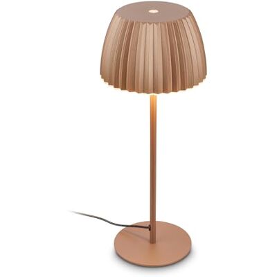 Briloner Lampe de table LED à intensité variable, blanc chaud, bord lumineux, chevet, bureau, salon à poser, lampe à poser, table salon, 14,3x36 cm, coffee - Publicité Briloner Lampe de table LED à intensité variable, blanc chaud, bord lumineux, chevet, bureau, salon à poser, lampe à poser, table salon, 14,3x36 cm, coffee - Publicité