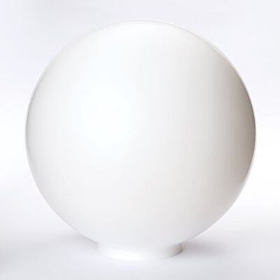 Orion Verre de rechange pour abat-jour (Ø 200 mm), bord incliné 90 mm, boule en verre, opale, blanc mat - Publicité Orion Verre de rechange pour abat-jour (Ø 200 mm), bord incliné 90 mm, boule en verre, opale, blanc mat - Publicité