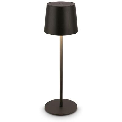 Briloner Lampe de table sans fil LED IP44 avec touch, dimmable, batterie et source lumineuse interchangeables, lampe de chevet sans fil, lampe de salon à poser, lampe chevet, 11x33 cm, noir - Publicité Briloner Lampe de table sans fil LED IP44 avec touch, dimmable, batterie et source lumineuse interchangeables, lampe de chevet sans fil, lampe de salon à poser, lampe chevet, 11x33 cm, noir - Publicité