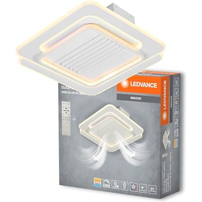 Luminaires de plafond carré Ledvance avec ventilateur - Plafond - Publicité Luminaires de plafond carré Ledvance avec ventilateur - Plafond - Publicité