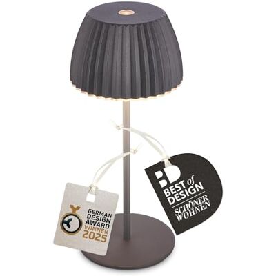 B.K.LICHT Champ Mini Lampe de table sans fil - LED, Dimmable, 150lm - Publicité B.K.LICHT Champ Mini Lampe de table sans fil - LED, Dimmable, 150lm - Publicité