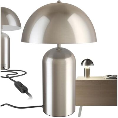 Tectake Tectake Altea Lampe de Table Rétro Champignon - Éclairage - Publicité Tectake Tectake Altea Lampe de Table Rétro Champignon - Éclairage - Publicité