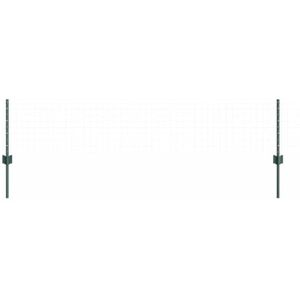 vidaXL Poteau de clôture. 5 pcs Vert 80 cm Acier, Piquets cylindriques Robustes pour Jardin et terrasse, barrière Moderne, Solution paysagère pour Votre extérieur - Publicité vidaXL Poteau de clôture. 5 pcs Vert 80 cm Acier, Piquets cylindriques Robustes pour Jardin et terrasse, barrière Moderne, Solution paysagère pour Votre extérieur - Publicité