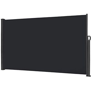 Aufun Store latéral Rétractable Brise-Vue 200 x 300 cm, Paravent Extérieur Résistant aux UV pour Balcon, terrasse, Jardin, Camping, Pare-Vue en Polyester, Anthracite - Publicité Aufun Store latéral Rétractable Brise-Vue 200 x 300 cm, Paravent Extérieur Résistant aux UV pour Balcon, terrasse, Jardin, Camping, Pare-Vue en Polyester, Anthracite - Publicité