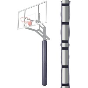 VEVOR Coussin de poteau de basket-ball, 30x1800 mm, rembourrage robuste enveloppant pour poteau, pour poteaux ronds 50-160 mm et carrés 115 mm, imperméable toutes saisons, pour sous-sol, garage, gris - Publicité VEVOR Coussin de poteau de basket-ball, 30x1800 mm, rembourrage robuste enveloppant pour poteau, pour poteaux ronds 50-160 mm et carrés 115 mm, imperméable toutes saisons, pour sous-sol, garage, gris - Publicité