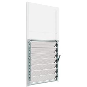 Palram CANOPIA by Store de Fenêtre pour Serre, Argent - Publicité Palram CANOPIA by Store de Fenêtre pour Serre, Argent - Publicité