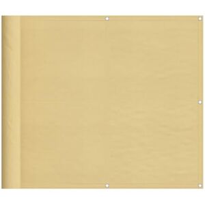 vidaXL Écran de Balcon, Brise-Vue de Jardin, Écran de Protection, Écran d'Intimité Terrasse Extérieur, Sable 90x400 cm 100% Polyester Oxford - Publicité vidaXL Écran de Balcon, Brise-Vue de Jardin, Écran de Protection, Écran d'Intimité Terrasse Extérieur, Sable 90x400 cm 100% Polyester Oxford - Publicité