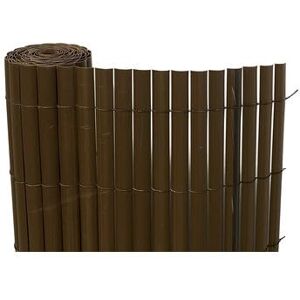 OOGarden Canisse PVC Simple Face 3 x H 1 m Marron - Publicité OOGarden Canisse PVC Simple Face 3 x H 1 m Marron - Publicité