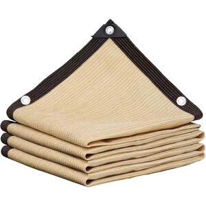 SSFMSF Taux D'Ombrage De 85% 95% Filet Anti Chaleur, Filet Anti Feuille Piscine Filets D'Ombrage avec Oeillets, pour Jardin De Balcon De Garage De Ferme. (Beige 12-Pin /3m * 3m / 9.8ft * 9.8ft) - Publicité SSFMSF Taux D'Ombrage De 85% 95% Filet Anti Chaleur, Filet Anti Feuille Piscine Filets D'Ombrage avec Oeillets, pour Jardin De Balcon De Garage De Ferme. (Beige 12-Pin /3m * 3m / 9.8ft * 9.8ft) - Publicité