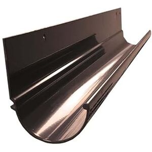 Renoplast ® R50 Gouttières en aluminium 200cm brun demi-rond Gouttière Drainage de toit Profilés en tôle pliée Gouttière pour abri de jardin Carport Terrasse Balcon Protection anti-corrosion - Publicité Renoplast ® R50 Gouttières en aluminium 200cm brun demi-rond Gouttière Drainage de toit Profilés en tôle pliée Gouttière pour abri de jardin Carport Terrasse Balcon Protection anti-corrosion - Publicité