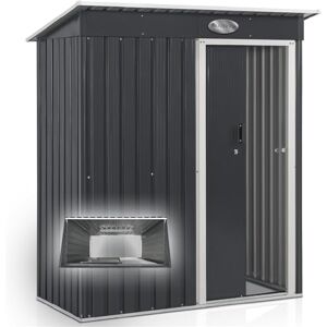 Juskys Abri de jardin en acier S - Résistant aux intempéries, Compact, Base en acier - Abri de jardin - Publicité Juskys Abri de jardin en acier S - Résistant aux intempéries, Compact, Base en acier - Abri de jardin - Publicité