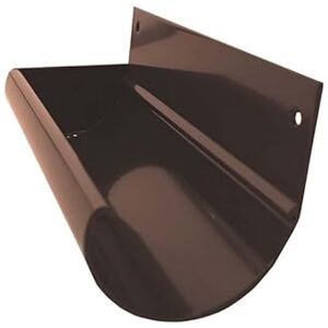 Renoplast ® R50 Fonds de gouttière en aluminium Extrémités de gouttière Gauche/Droite Marron Gouttière d'évacuation des eaux pluviales Profilés en tôle pliée Abri de jardin Carport Terrasse Balcon - Publicité Renoplast ® R50 Fonds de gouttière en aluminium Extrémités de gouttière Gauche/Droite Marron Gouttière d'évacuation des eaux pluviales Profilés en tôle pliée Abri de jardin Carport Terrasse Balcon - Publicité