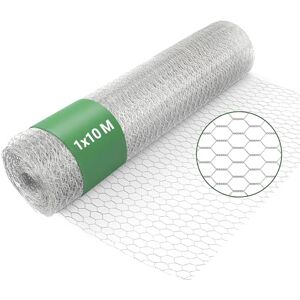 Wiltec - Volierendraht Hex 25mm 10x1m - Maille hexagonale - Publicité Wiltec - Volierendraht Hex 25mm 10x1m - Maille hexagonale - Publicité