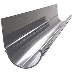 Renoplast ® R50 Gouttières en aluminium 200cm Gris semi-circulaire Gouttière Drainage de toit Profilés en tôle pliée Abri de jardin Carport Terrasse Balcon Gouttière Protection anticorrosion - Publicité Renoplast ® R50 Gouttières en aluminium 200cm Gris semi-circulaire Gouttière Drainage de toit Profilés en tôle pliée Abri de jardin Carport Terrasse Balcon Gouttière Protection anticorrosion - Publicité