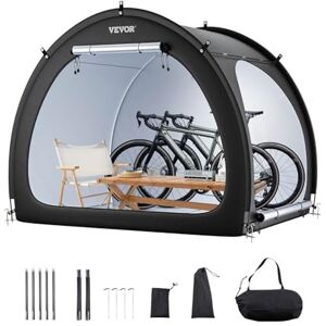 VEVOR Abri à Vélo pour 4-5 Vélos Tente de Rangement Spacieuse Étanche Forme d'Éventail, Fenêtre Ventilée, Poteaux en Fibre de Verre, Double Porte, Double Fermeture Éclair, Tissu Oxford, pour Extérieur - Publicité VEVOR Abri à Vélo pour 4-5 Vélos Tente de Rangement Spacieuse Étanche Forme d'Éventail, Fenêtre Ventilée, Poteaux en Fibre de Verre, Double Porte, Double Fermeture Éclair, Tissu Oxford, pour Extérieur - Publicité