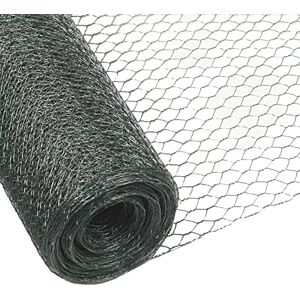 Garmix Grillage à Poule & Lapin Clôture Poulailler pour Enclos Parc Jardin Fils de Fer Galvanisé, Maille Hexagonale 13mm (75cm x 50m) - Publicité Garmix Grillage à Poule & Lapin Clôture Poulailler pour Enclos Parc Jardin Fils de Fer Galvanisé, Maille Hexagonale 13mm (75cm x 50m) - Publicité