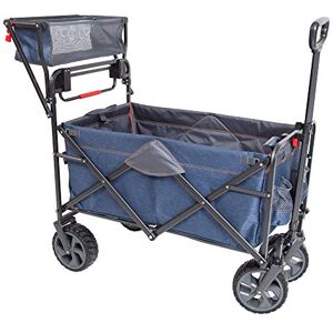 MacSports WPP-100 Chariot Utilitaire d'extérieur Pliable avec Roues Tout Terrain et poignée, Portable, léger, réglable (Bleu Denim) - Publicité MacSports WPP-100 Chariot Utilitaire d'extérieur Pliable avec Roues Tout Terrain et poignée, Portable, léger, réglable (Bleu Denim) - Publicité