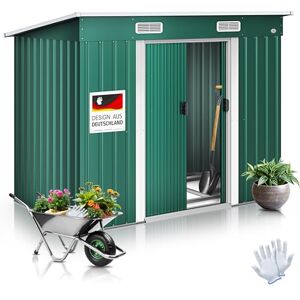 KESSER ® Abri à appareils L en métal 3,4 m³ avec Fondation 196 x 122 x 180 cm 2 x Portes coulissantes & fondations Abri à appareils Cabinet de Jardin Toit en Pente Abri de Jardin - Publicité KESSER ® Abri à appareils L en métal 3,4 m³ avec Fondation 196 x 122 x 180 cm 2 x Portes coulissantes & fondations Abri à appareils Cabinet de Jardin Toit en Pente Abri de Jardin - Publicité
