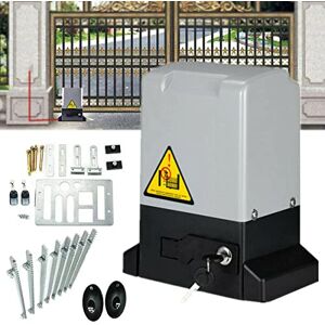 ECUTEE 370W Moteur électrique pour portail coulissant de 800 kg, ouvre-porte automatique, moteur d’ouverture de porte avec capteur infrarouge et 4 m de rails - Publicité ECUTEE 370W Moteur électrique pour portail coulissant de 800 kg, ouvre-porte automatique, moteur d’ouverture de porte avec capteur infrarouge et 4 m de rails - Publicité