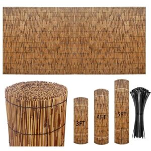 EsmjcQualion Canisse Osier Clôture En Roseau Naturel Brise Vue Bambou Panneau Bois Jardin Cloture Canisse Bambou 1m80 Hauteur Brise-vue Balcon Claustra Exterieur Brises Vues Store Pergola Extérieur Pour Terrasse - Publicité EsmjcQualion Canisse Osier Clôture En Roseau Naturel Brise Vue Bambou Panneau Bois Jardin Cloture Canisse Bambou 1m80 Hauteur Brise-vue Balcon Claustra Exterieur Brises Vues Store Pergola Extérieur Pour Terrasse - Publicité