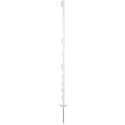 horizont Piquets de clôture plastique blanc, piquets plastique 20 pièces, hauteur 156 cm, avec 8 oeillets pour rubans, cordes, torons, avec double pas - Publicité horizont Piquets de clôture plastique blanc, piquets plastique 20 pièces, hauteur 156 cm, avec 8 oeillets pour rubans, cordes, torons, avec double pas - Publicité