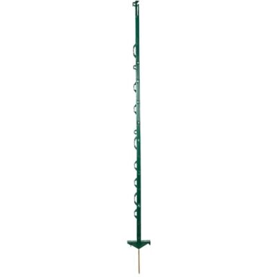 horizont poteau de clôture de pâturage en plastique vert, hauteur 138cm 5 pièces, double pas, poteau en plastique avec oeillets pour rubans, cordes, fils, poteau de clôture de pâturage - Publicité horizont poteau de clôture de pâturage en plastique vert, hauteur 138cm 5 pièces, double pas, poteau en plastique avec oeillets pour rubans, cordes, fils, poteau de clôture de pâturage - Publicité