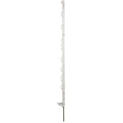 horizont Piquet de clôture plastique 60 pièces blanc, hauteur 108cm, pas unique, piquet plastique avec oeillets pour rubans, cordes, torons, piquet de clôture Clôture de pâturage - Publicité horizont Piquet de clôture plastique 60 pièces blanc, hauteur 108cm, pas unique, piquet plastique avec oeillets pour rubans, cordes, torons, piquet de clôture Clôture de pâturage - Publicité