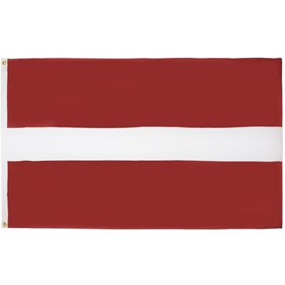 AZ FLAG Drapeau Lettonie 150x90 cm Drapeau Letton 100% Polyester Avec Oeillets Métalliques Intégrés Pavillon 110 g - Publicité AZ FLAG Drapeau Lettonie 150x90 cm Drapeau Letton 100% Polyester Avec Oeillets Métalliques Intégrés Pavillon 110 g - Publicité