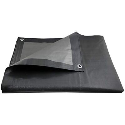 GT Garden Bâche de protection grise ultra résistante 200 g/m² 5 x 8 mètres - Publicité GT Garden Bâche de protection grise ultra résistante 200 g/m² 5 x 8 mètres - Publicité