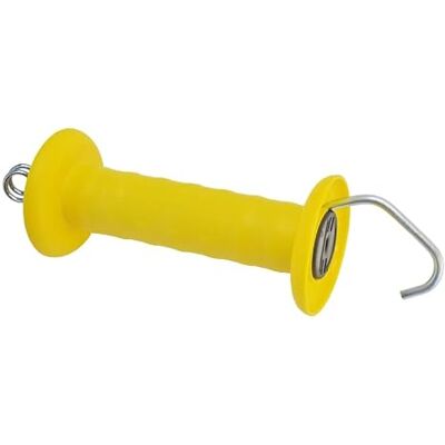 Voss 5X Poignée de Portillon Grande Clôture Électrique Jaune avec Crochet Isolateur Portail Porte - Publicité Voss 5X Poignée de Portillon Grande Clôture Électrique Jaune avec Crochet Isolateur Portail Porte - Publicité