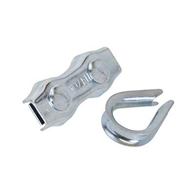 Voss 3X kit branchement Cordes de clôture, zingué, 6mm - Publicité Voss 3X kit branchement Cordes de clôture, zingué, 6mm - Publicité