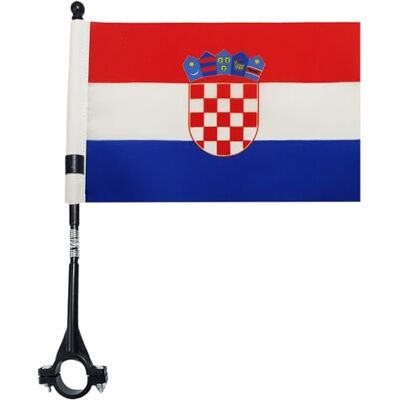 Croatia - Bike Flag 21x14 - Drapeau - Croate - Flag - Publicité Croatia - Bike Flag 21x14 - Drapeau - Croate - Flag - Publicité