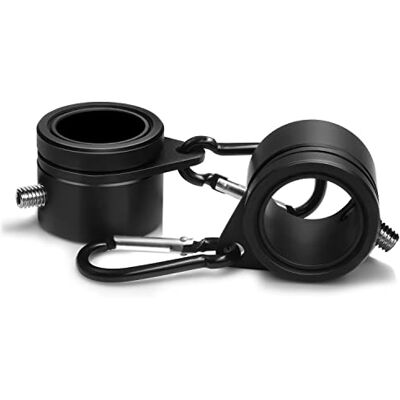 Anley Lot de bagues de fixation pour mât de drapeau en aluminium 1" Idéal pour mât de drapeau de 1 pouce de diamètre avec 2 œillets (Noir, lot de 2) - Publicité Anley Lot de bagues de fixation pour mât de drapeau en aluminium 1" Idéal pour mât de drapeau de 1 pouce de diamètre avec 2 œillets (Noir, lot de 2) - Publicité