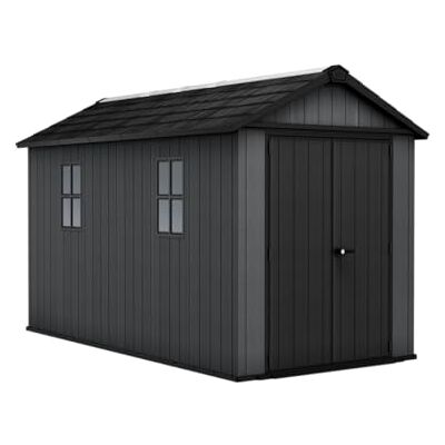 Keter Newton Plus 7513 - Gris bois effet résine - Abri de jardin - Publicité Keter Newton Plus 7513 - Gris bois effet résine - Abri de jardin - Publicité