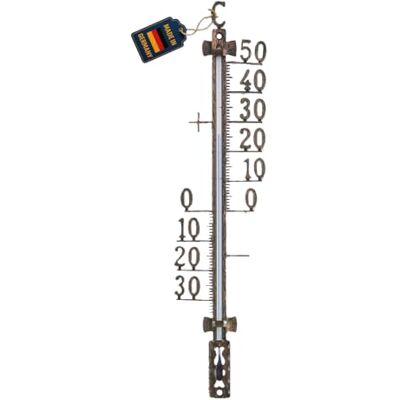 TFA Dostmann thermomètre analogique pour l'extérieur, 12.5001.51, métal, avec graduation libre, résistant aux intempéries, vieux cuivre - Publicité TFA Dostmann thermomètre analogique pour l'extérieur, 12.5001.51, métal, avec graduation libre, résistant aux intempéries, vieux cuivre - Publicité