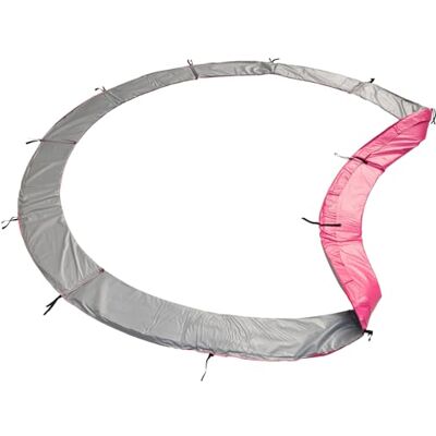 Happy Garden Matelas de Protection réversible pour Trampoline Ø305cm ADELAÏDE Gris réversible Rose Installation Facile Attaches Auto-agrippantes - Publicité Happy Garden Matelas de Protection réversible pour Trampoline Ø305cm ADELAÏDE Gris réversible Rose Installation Facile Attaches Auto-agrippantes - Publicité