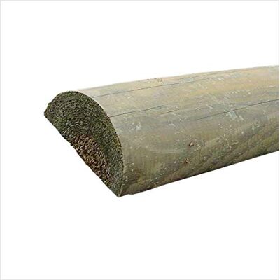 Gartenwelt Riegelsberger Verrou de clôture Diamètre : 9 cm En pin imprégné Barre transversale semi-circulaire Pour lattes de clôture Longueur : 180 cm - Publicité Gartenwelt Riegelsberger Verrou de clôture Diamètre : 9 cm En pin imprégné Barre transversale semi-circulaire Pour lattes de clôture Longueur : 180 cm - Publicité