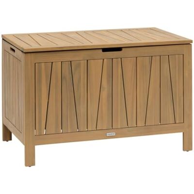 HESPERIDE Hespéride Coffre de rangement 165l lodgia beige acacia - Publicité HESPERIDE Hespéride Coffre de rangement 165l lodgia beige acacia - Publicité